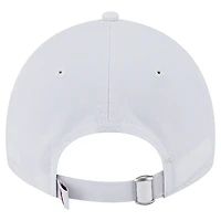 Women's New Era White Los Angeles Angels Team Fan 9TWENTY Adjustable Hat