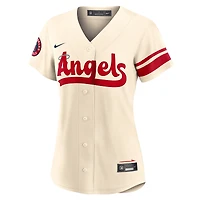 Maillot de joueur réplique Nike Anthony Rendon crème des Los Angeles Angels City Connect pour femme