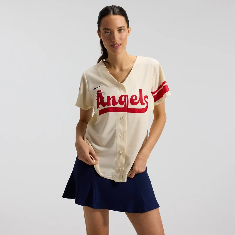 Women's Nike Anthony Rendon Cream Los Angeles Angels City Connect Replica Player Jersey