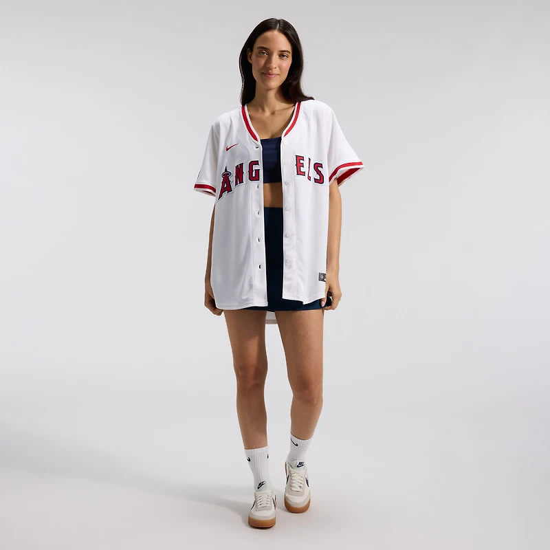 Women's Nike  White Los Angeles Angels Home Limited Jersey
