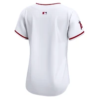 Maillot Nike Los Angeles Angels Domicile Limited Blanc pour Femme
