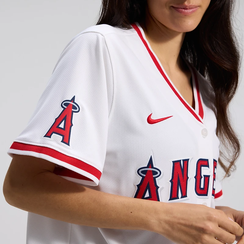 Women's Nike  White Los Angeles Angels Home Limited Jersey