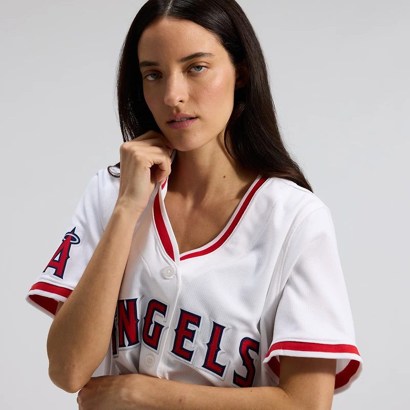 Women's Nike  White Los Angeles Angels Home Limited Jersey