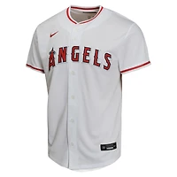 Maillot de joueur à domicile Nike Travis d'Arnaud blanc Los Angeles Angels pour jeunes