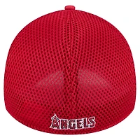 Casquette 39THIRTY Flex rouge New Era pour jeune des Los Angeles Angels