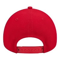 Youth New Era Red Los Angeles Angels 9FORTY A-Frame Adjustable Hat