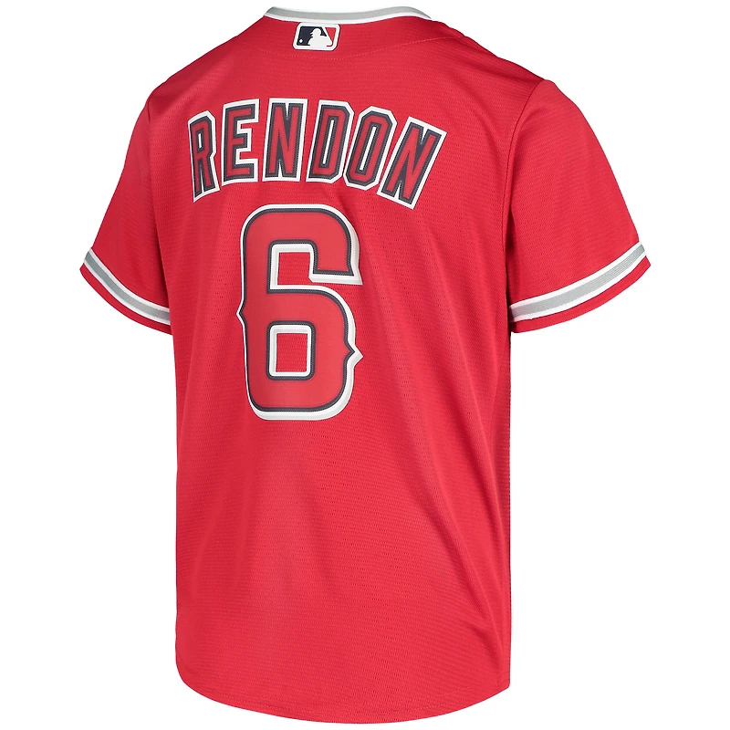 Maillot Los Angeles Angels Nike Anthony Rendon Alternate Replica Player pour Jeunes Rouge