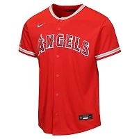 Maillot alternatif rouge Nike pour jeunes des Los Angeles Angels