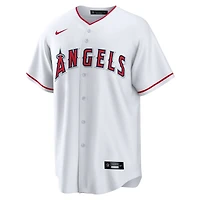 Maillot Nike Zach Neto blanc pour jeunes des Los Angeles Angels à domicile