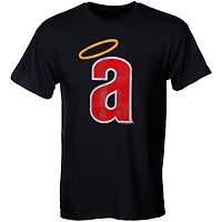 Youth Soft as a Grape Navy Los Angeles Angels Cooperstown Collection T-Shirt