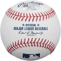 Zach Neto Los Angeles Angels Autographed Baseball with "MLB Debut 4/15/23" Inscription