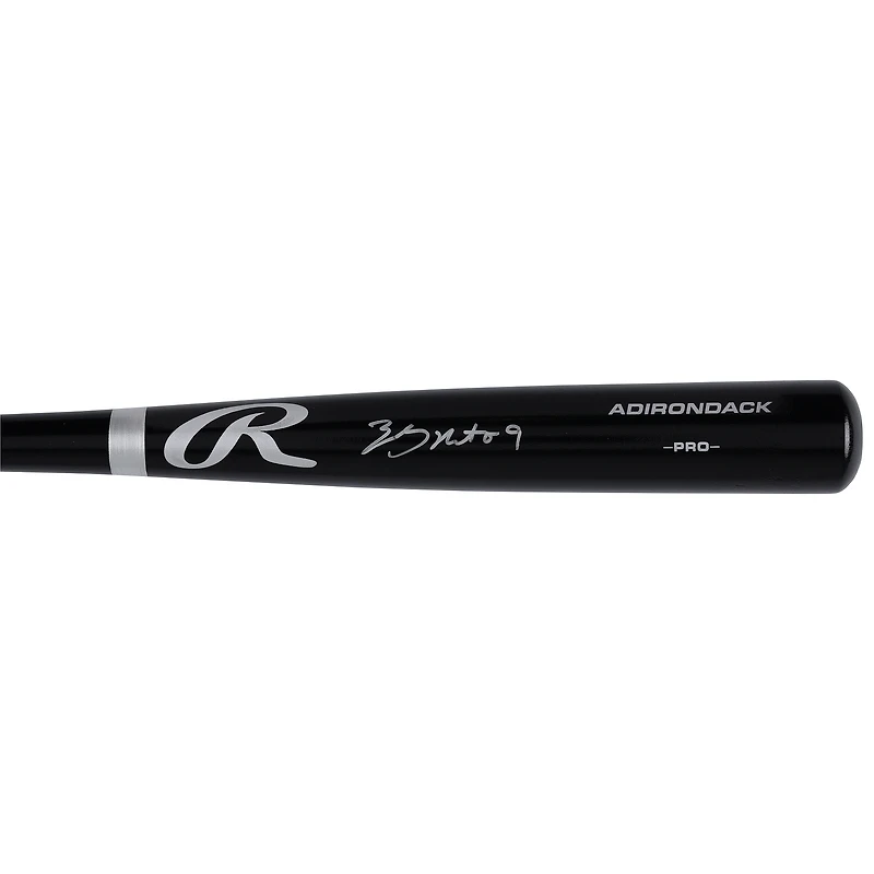 Bâton Rawlings Pro noir autographié par Zach Neto, des Angels de Los Angeles