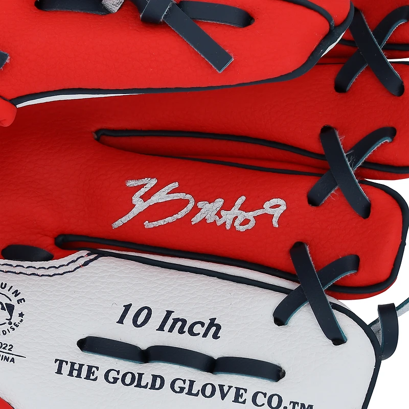 Zach Neto Los Angeles Angels Autographed Rawlings 10" Collectible Team Logo Glove