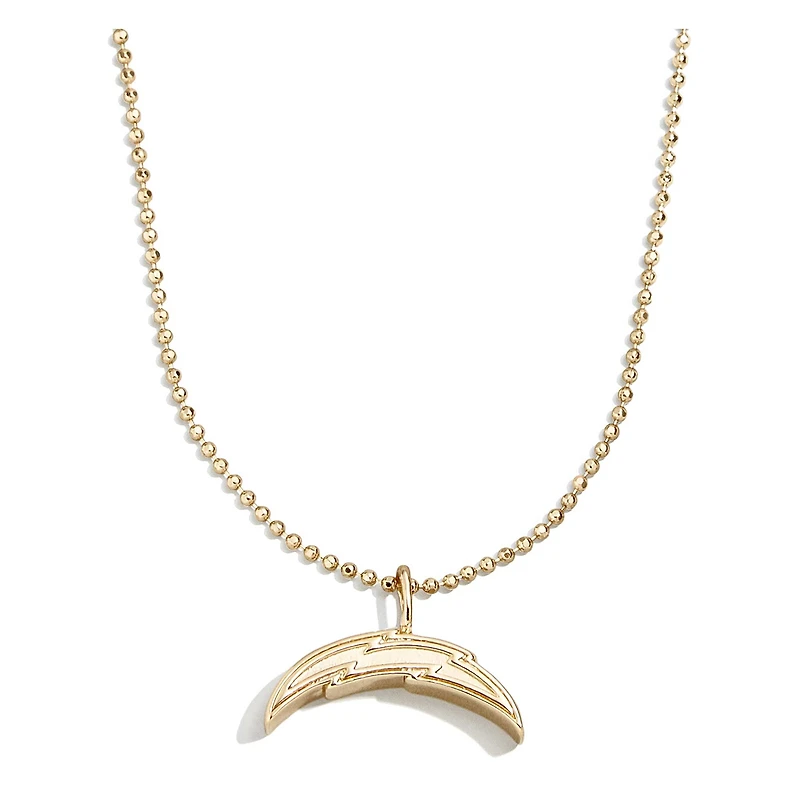 BaubleBar Collier à pendentif avec logo des Chargers de Los Angeles