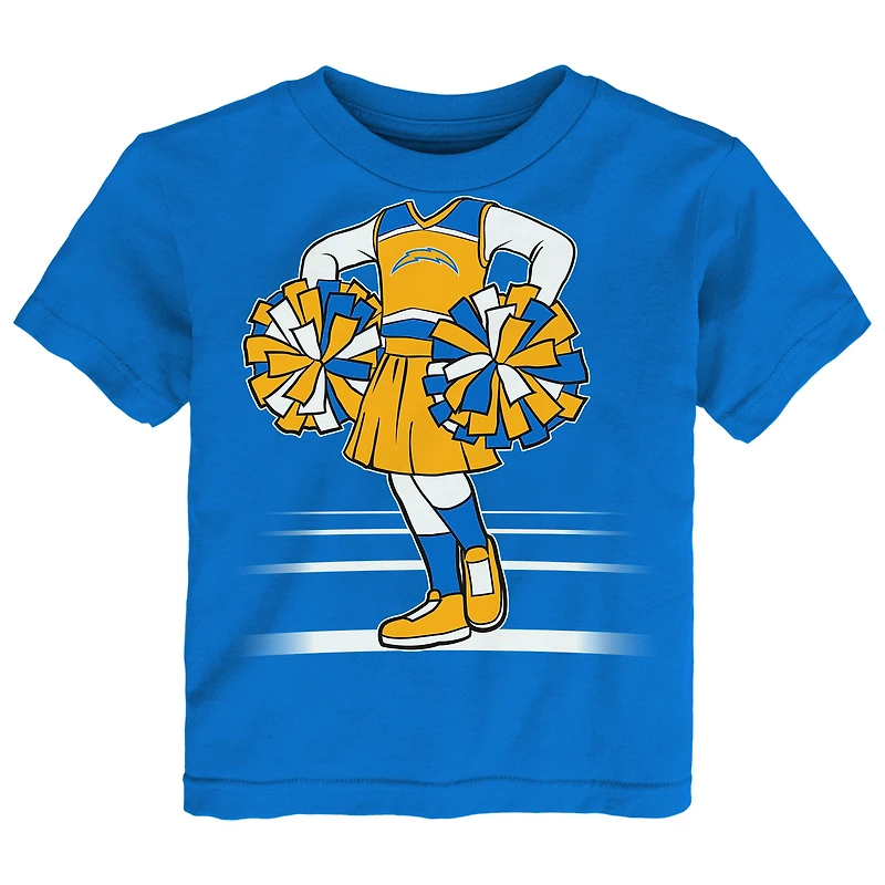 T-shirt bleu pour petite fille Outerstuff des Chargers de Los Angeles