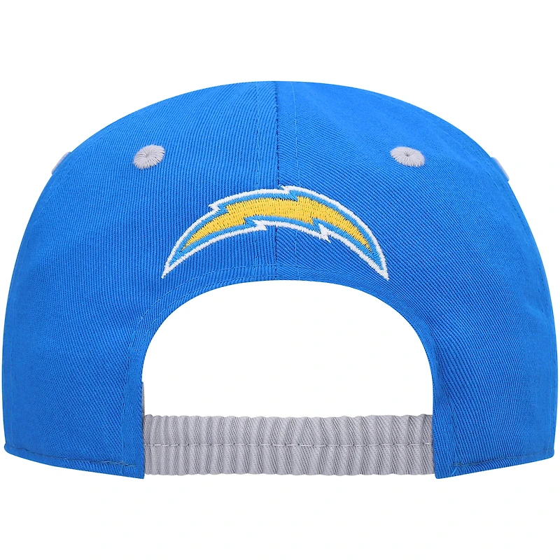 Infant Powder Blue/Gray Los Angeles Chargers My First Tail Sweep Slouch Flex Hat