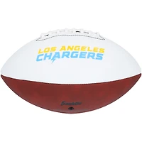 Jim Harbaugh Los Angeles Chargers Autographed Franklin White Panel Football