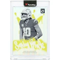 Carte Justin Herbert des Chargers de Los Angeles 2025 Panini Donruss Optic Sunday Kings Case Hit n° 3