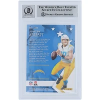 Justin Herbert Los Angeles Chargers Autographed 2020 Panini Rookies & Stars #103 Beckett Fanatics Witnessed Authenticated /10 Rookie Card