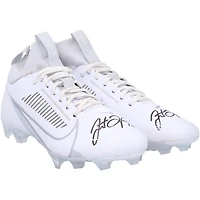 Justin Herbert Los Angeles Chargers Autographed Game-Used White Nike Cleats vs. Tennessee Titans on September 17, 2023