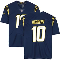 Justin Herbert Los Angeles Chargers Autographed Navy Nike Limited Jersey 