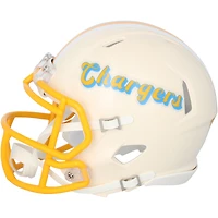 Casque Riddell Retro Speed ​​Mini autographié par Justin Herbert des Chargers de Los Angeles