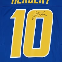 Justin Herbert Los Angeles Chargers Autographed Royal Nike Vapor F.U.S.E. Limited Jersey