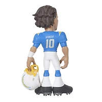 Figurine en vinyle Justin Herbert Los Angeles Chargers série 3 GameChanger 6" - Recherchez des variantes de couleurs unies rares