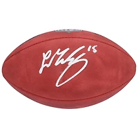 Ladd McConkey Los Angeles Chargers Autographed Wilson Duke Full Color Football