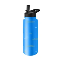 Bouteille de 34 oz (994 ml) « Steep and Repeat Quencher » de Logo Brands Los Angeles Chargers