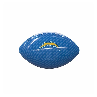 Ballon de football brillant en fibre de carbone de taille mini des Chargers de Los Angeles