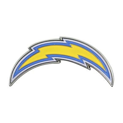 Logo Brands  Los Angeles Chargers Embossed Color Auto Emblem