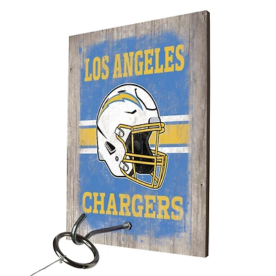 Logo Brands Los Angeles Chargers Ring Toss Game
