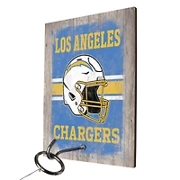 Logos des Los Angeles Chargers - Jeu de lancer d'anneaux