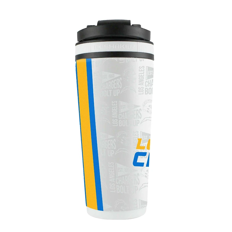 Bouteille shaker en acier inoxydable 4D de 26 oz des Chargers de Los Angeles