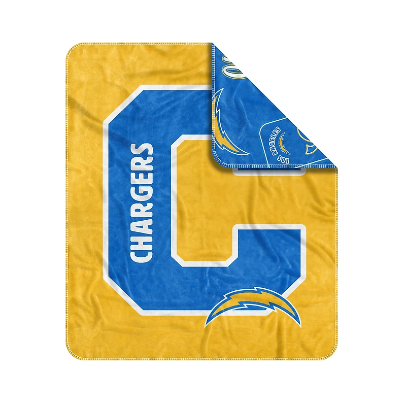 Couverture Dream Weave 50" x 60" des Chargers de Los Angeles