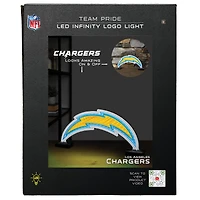 Los Angeles Chargers LED Infinity Logo Light