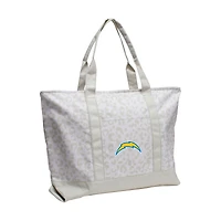 Los Angeles Chargers Leopard Pattern Tote