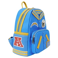 Loungefly Los Angeles Chargers Varsity Mini Backpack