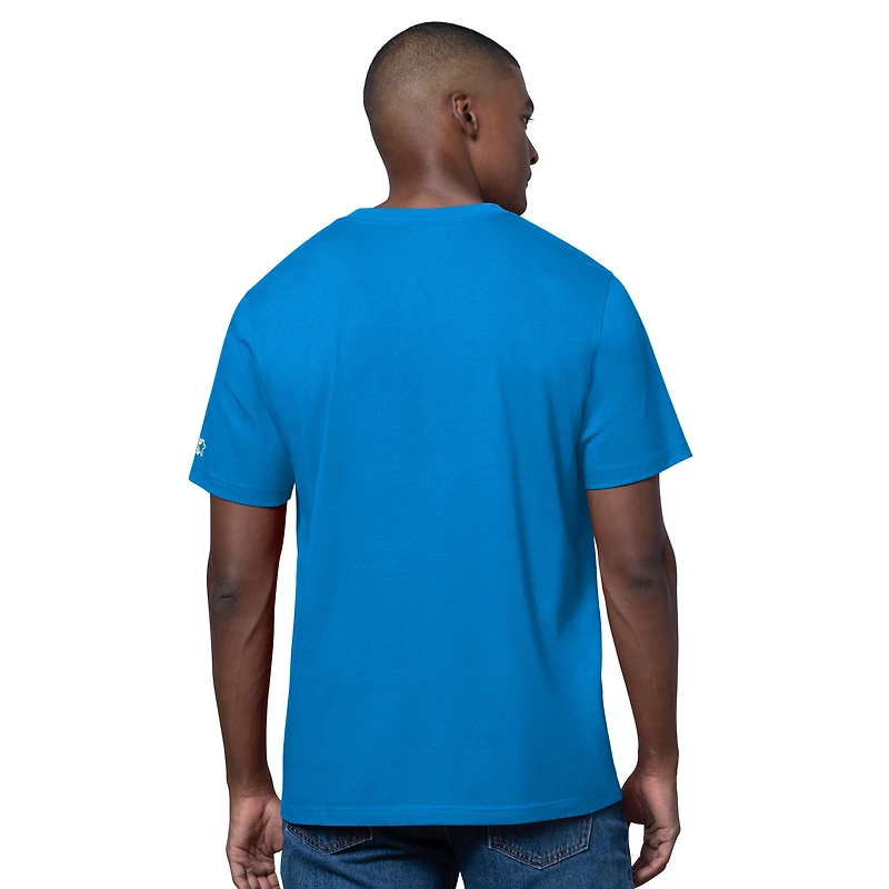 T-shirt Starter bleu poudre pour homme Los Angeles Chargers Thursday Night Gridiron