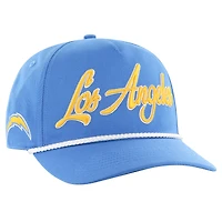Casquette ajustable Overhand Hitch bleue Los Angeles Chargers '47 pour homme