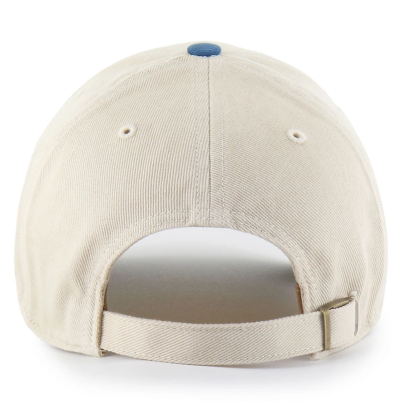 Men's '47 Cream/Powder Blue Los Angeles Chargers Fairfield MVP Throwback Adjustable Hat