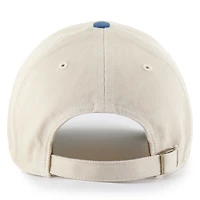 Men's '47 Cream/Powder Blue Los Angeles Chargers Fairfield MVP Throwback Adjustable Hat