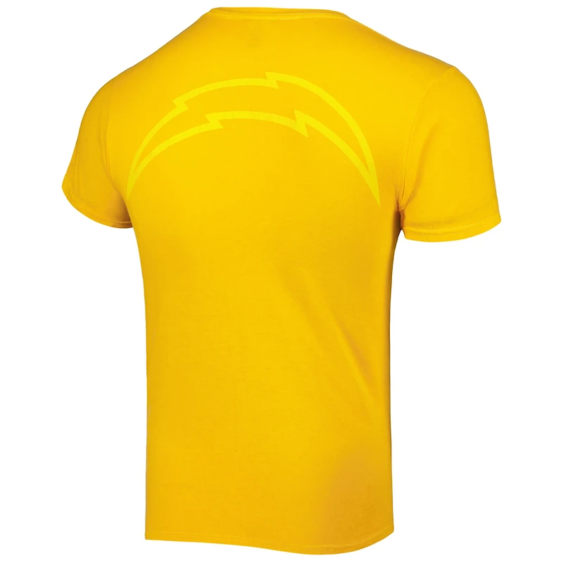 T-shirt '47 Gold Los Angeles Chargers Fast Track ton sur pour homme