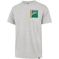 T-shirt Franklin gris chromé pour homme, modèle 1947, Los Angeles Chargers
