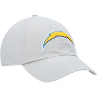 Casquette réglable Clean Up Los Angeles Chargers '47 grise pour homme