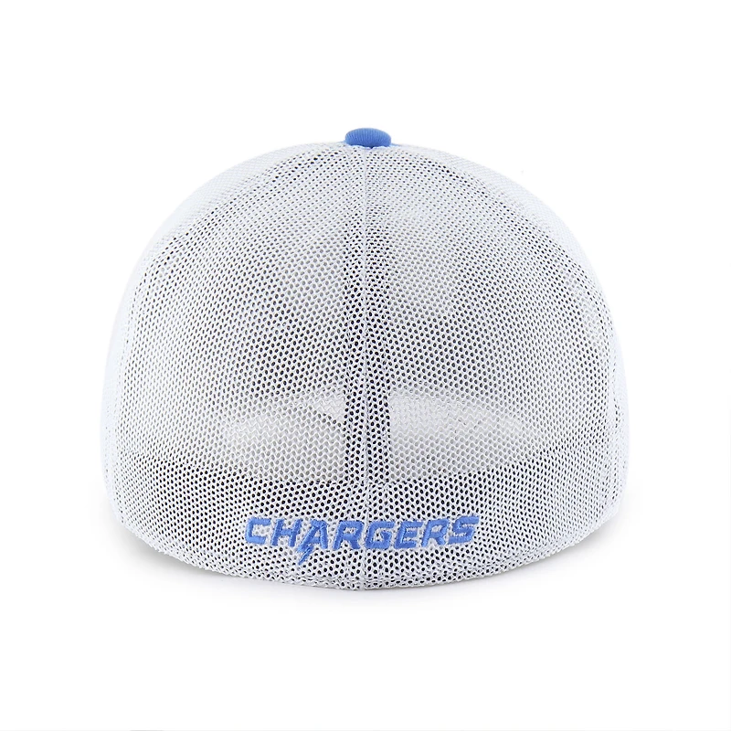 Casquette Flex Trophée bleu poudre 47 des Chargers de Los Angeles pour homme