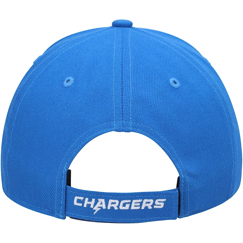 Casquette ajustable MVP Los Angeles Chargers Logo '47 bleu poudré pour homme