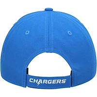 Casquette ajustable MVP Los Angeles Chargers Logo '47 bleu poudré pour homme
