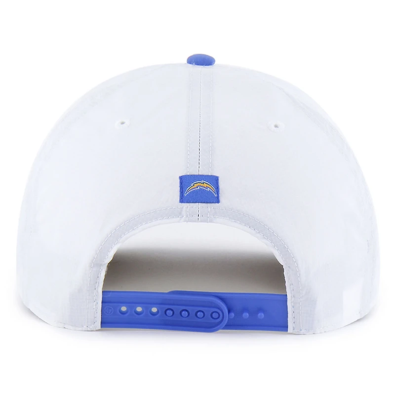 Casquette ajustable bicolore « 47 » pour homme, blanc/bleu poudre, Los Angeles Chargers Suburbia Hitch